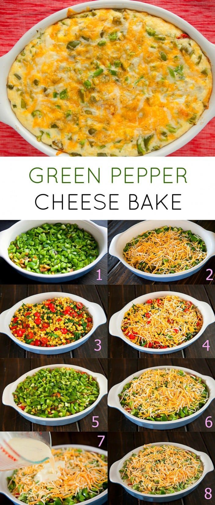Cheesy Green Pepper Casserole: Comfort Food for Any Meal